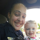 Long Beach, Miss., Police Officer Cassie Barker with her daughter Cheyenn
Facebook